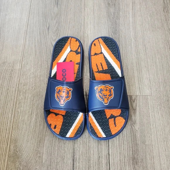 Foco | Shoes | Foco Chicago Bears Mens Slides Size 112 
